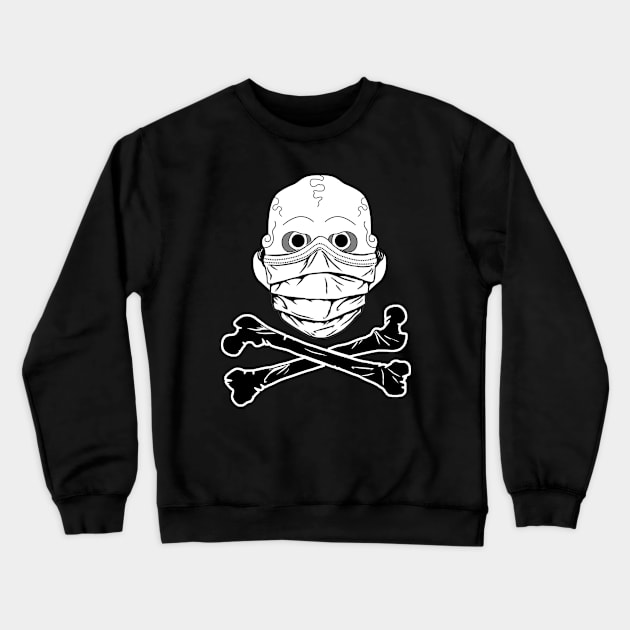 Fuxk Covid 19 Crewneck Sweatshirt by lungtatattoo